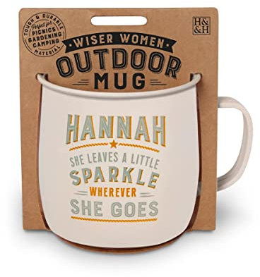 History & Heraldry Personalisierte Outdoor-Tasse (Hannah)