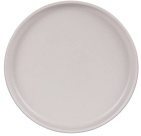 Table Passion - Assiette plate Uno crème 28 cm (lot de 6)