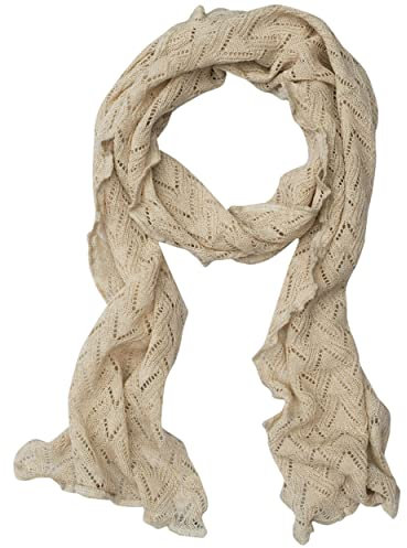 Invero, Merino Schal -Lilly, 100% Wolle (Strand)