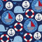 HEKO PANELS Stoff Oxford Wasserdichte Meterware Canvas-Stoff Polyester Stoff Zum Nähen Nähstoffe Dekostoffe Wasserabweisend Blickdicht Segelboote Wale 1 Meter 155 x 100 cm