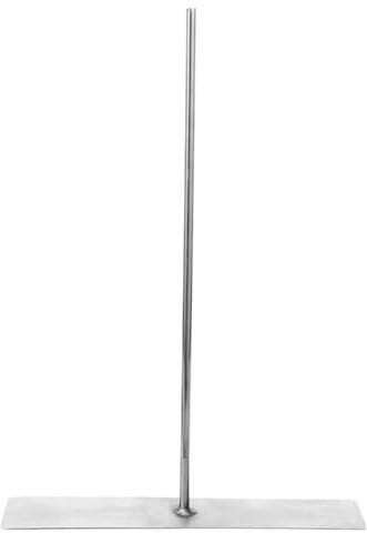 Toddmomy Charcoal Grill Ash Rake Hoe Stainless Steel Bbq Cleaner Poker Scraper Cleaning Tool for Fireplace Wood Stove Pizza Oven