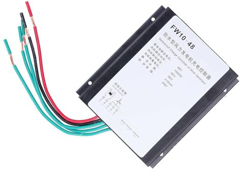 SHOOYIO Generatore eolico impermeabile avanzato del regolatore del vento 1000W per la famiglia