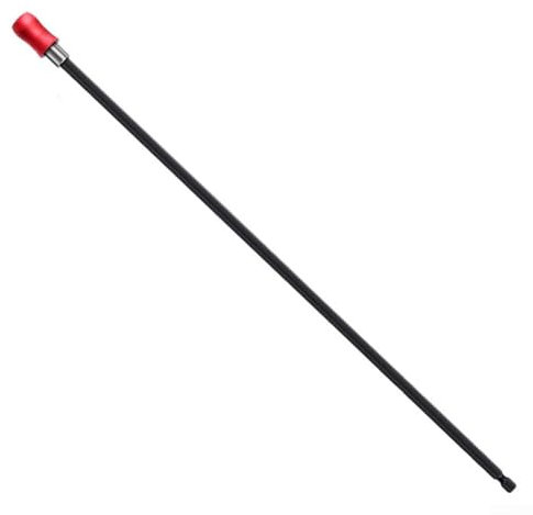 Long Reach Bit Holder Extension, 14 Inch Magnetic Screwdriver Bit Holder, Reliable 1/4 Hex Shank (400mm)