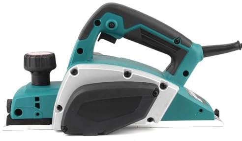 FfiMe Electric Hand Planer, Electric Planer Wood, Handheld Electric Planer, 2mm Adjustable Planing Depth, 90mm Planing Width, Rotation Speed 16000r/min, for Woodworking Tools, Home Trimming