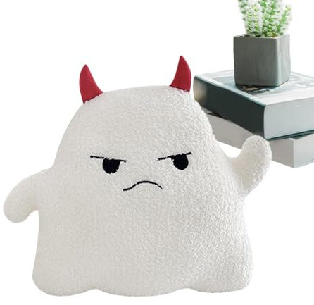 Generisch Stoffteufel, Plüschteufel, Böser Teufel Stoffpuppe, Süßes Geister-Plüschkissen, weiches Teufelskissen, gefüllte Plüschtiere, Puppenspielzeug, lustige Raumdekoration