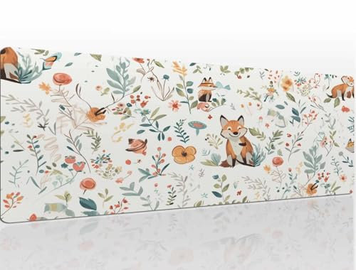 Tapis de Souris Gamer, Tapis de Souris xl 1000x400x4 mm Bois Tapis Souris Antidérapant Étanche, Speed Tapis de Souris Gaming, Mouse Pad Petit Sous Main Bureau Améliore la PréCision et la Vitesse A1500