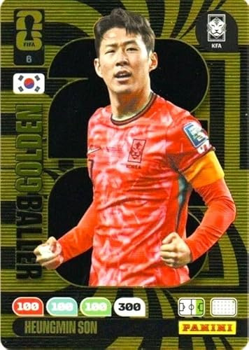 Adrenalyn XL World Cup 2026 - Heungmin Son Südkorea Golden Baller Trading Card