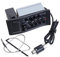 Bobury Guitar EQ-7545R 4-Band EQ Equalizer System Acoustic Guitar Preamp Piezo Pickup for Acoustic Guitar