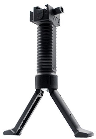Trirock déploiement Rapide Bipied Grip Compatible avec Picatinny Weaver 20 mm Rail 22 mm