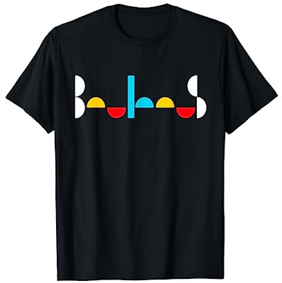100 Jahre Bauhaus Design Schule T-Shirt