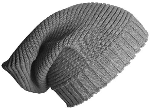 Posh Gear Herren Alpaka Mütze Allungantino aus 100% Alpakawolle, grau