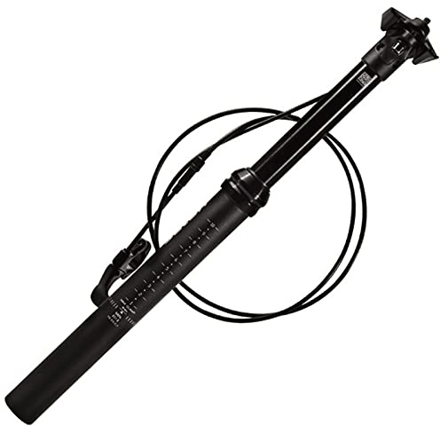 WYOUTDOOR Mountain Bike Dropper Seatpost Bicycle Seatpost Hydraulic Lifting Remote Control Adjustable Seatpost Tube 150MM Travel External Cable Remote Control,31.6/30.9Mm,Black,30.9MM