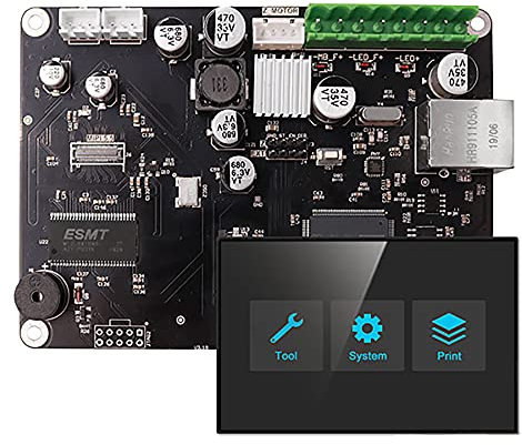 ChiTu L V3 Steuerplatine für Creality LD-002R/Anycubic Photon mit 32-Bit ChiTu Motherboard, 3D-Drucker integrierter Controller (+5.0Touchscreen, sharp04 firmware)