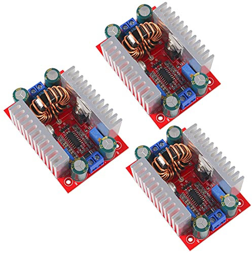 3PCS 400W DC-DC Konstantstrom-Boost-Konverter, Step-Up-Power-Modul, 15A, LED-Treiber, 8,5–50 V auf 10–60 V Ladegerät, Step-Up-Modul.