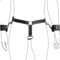 BIAOQINBO Männer Leder Sexy Tanga Mit Handschellen Und Metall Penisring,Sexy Strings Herren Keuschheitsgürtel Latex Unterwäsche Dessous Einstellbar Bondage SM Fetisch Jockstrap Höschen Damen Herren