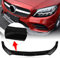 Auto ABS Frontspoiler Lippe für Mercedes Benz W205 C-Class 2019-2020, FrontstoßStange Splitter Diffusor, Autoantikollisionsschutz Body Kit