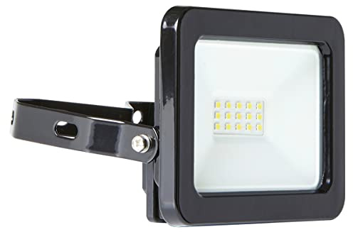 Northpoint 15W LED Strahler Fluter Außen 1500 Lumen Außenstrahler, IP65 Wasserdicht 6500K Kaltweiß (Schwarz)