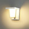 FLORNIA LED Outdoor Wall Light with Motion Sensor, Outside Wall Light Main Powered with PIR, External Garden Weatherproof Aluminium Lamp (900LM 13.5W 3000K IP44)