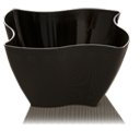 Generico 100 COPPETTE COPPE GELATO MACEDONIE INSALATA VASCHETTA BOX ELIKA NERA 60 cc 5,5 x 5,5 h 3,4 cm PP finger food nero 2x50
