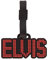 Elvis Presley Gepäckanhänger Tasche (PVC Gepäckanhänger - B)