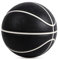 MINDCOLLISION 5/6/7 Lächeln Basketball, PU weiches Leder Basketball, gutes Dribbling und Schießen, Geburtstag, geeignet für drinnen und draußen Spielen,Schwarz,No. 7