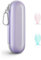 PhD Keisi Etui für Oral-B Pro 3/Vitality Pro/Pro Kids/Pro 1 für Oral-B elektrische Zahnbürsten, Violettes Etui und 2 Kappen, Reisetasche