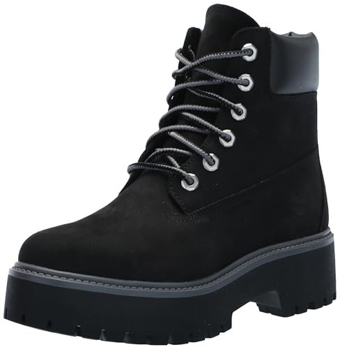 Timberland Stivali Stone Street 6 Inch Waterproof Taglia 39 Codice TB1A5RH5015 Nero Donna