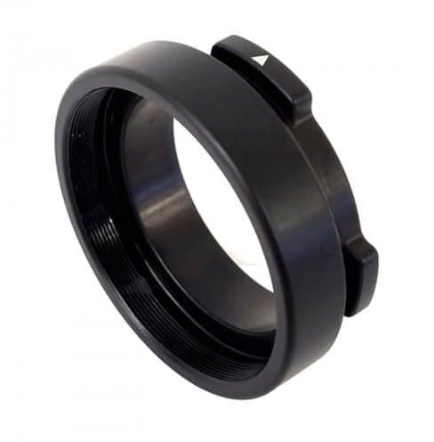 RUSAN MCR Verbinder/Connector für Modular-Adapter MAR - passend für Wärmebildkameras/Wärmebild- und Nachsichtgeräte/Vorsatzgeräte (M43x0,75 Gewinde (NightPearl, Liemke))