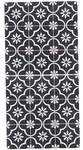 Abaodam 2pcs Acrylic Mini Flooring Simulation Mini Flooring Dolls House Roof Tiles Mini Doll House Dollhouse Wallpaper Paper for Dollhouse Tiny Floor Miniature Household Products