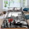 Rptidmv Bettwäsche 135x200 Big Ben Bettwäsche-Set mit Reißverschluss Schließung (Kinder Jungs Mädchen), Weich Microfaser Bettbezüge + 2 Kopfkissenbezug 80x80 cm