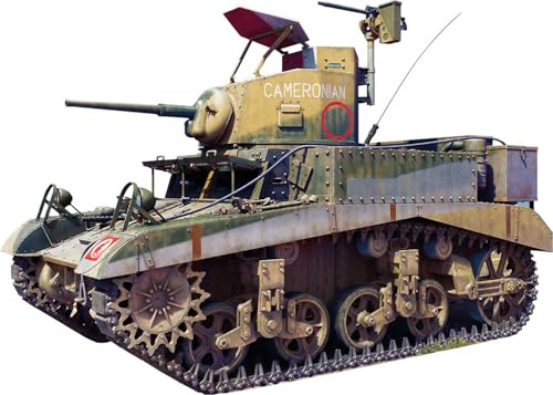 MiniArt 35421 1:35 Brit. Stuart Mk.I mit Interior - originalgetreue Nachbildung, Modellbau, Plastik Bausatz, Basteln, Hobby, Kleben, Modellbausatz, Zusammenbauen, unlackiert
