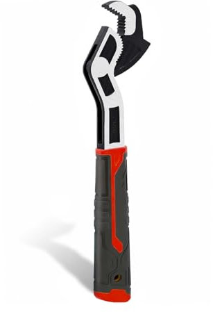 JIcloun Multi Function Adjustable Spanner, Flexible Universal Self Adjusting Wrench Durable Chrome-Vanadium Steel, for Mechanical Maintenance DIY Home Improvement Auto Repair, Small-Sized 8 inch