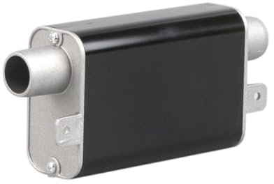 Muuoeou Schalldämpfer Air Standheizung Auspuffrohr Auto Air Standheizung Auspuffrohr für Auto Wohnmobile Van Schwarz