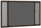 Moustiquaire Extensible pour Fenêtre, Cadre Moustiquaire Coulissant Marron (100-193) x75 cm