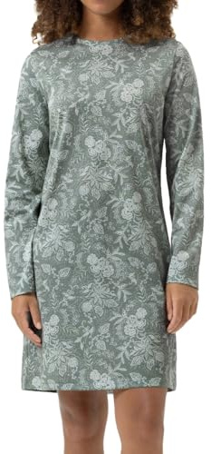 Mey Nachtwäsche Serie Painted Paisley Damen Nachthemden Dusty Teal XXL(46)