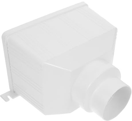 EXHUMKY Dachrinnen Fallrohrumsteller Robustem PVC Regenwassersammelbehälter mit Sicherem Effiziente Lösung zur Vermeidung von Wasserschäden Einsetzbar für Regenrinnen und Fallrohre