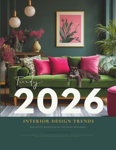 2026 Interior Design Trends Magazine: From Quiet Luxury to Joyful Maximalism — Curated Ideas, Innovative Styles, Color Palettes, Materials, and Mood Board Book to Inspire Every Room