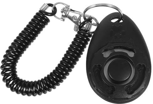 SEWACC Haustierklicker für Hundetraining Tragbar mit Handschlaufe aus Abs