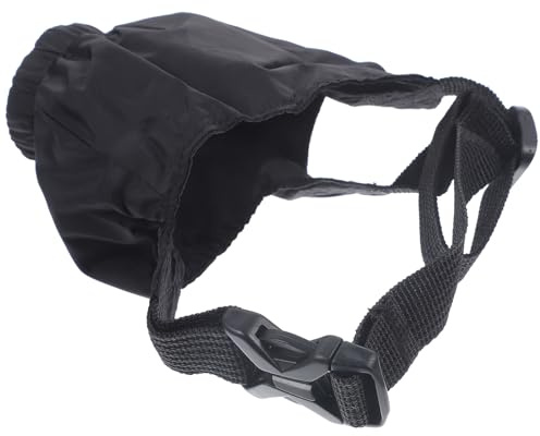 DECOMELODY Masque Yeux Portable pour Animaux de Compagnie, Cache-Œil Cool Ajustable, Protection Ombragée, Soulageant Le Mal des Transports chez Chiens et Chats