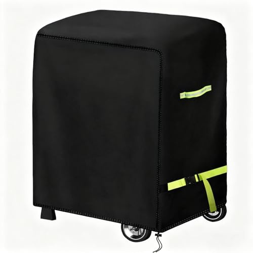 Copertura Barbecue da Esterno, Copertura Barbecue Impermeabile, Telo Protettivo 420D Tessuto Oxford, Anti Polvere Neve Pioggia Feci di Uccelli Sole (Nero,100 x 60 x 110 cm)
