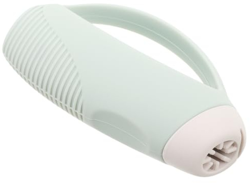Adaptiver Besteckhalter mit Silikon für Senioren und Handhilfe | Rutschfestes Hilfsmittel, Flexibler Griff, Leichte Unterstützung, für Gabeln und Besteckteile, Hellgrün