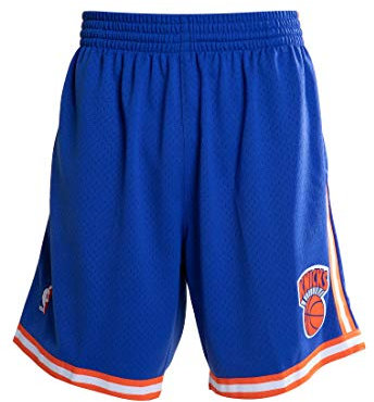 Mitchell & Ness New York Knicks 1991-92 Swingman NBA Shorts Blau, S