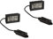 2er Set digital Einbau Hygrometer und Thermometer, Luftfeuchtigkeit + Temperatur
