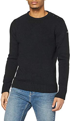 Schott NYC PLOUTRIDER1 Pull, Noir (Black Black), Taille Fabricant: XXL Homme