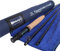 MAXIMUMCATCH Performance Nymph Fliegenrute IM 10 Carbon, AAA+ Kork Handgriff mit Cordura Rutenrohr in 3/4wt 10/11ft (3wt 11ft 4 Teile)