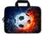 11 11.6 12 12.1 12.5 inch Laptop Carrying Bag Chromebook Case Notebook Ultrabook Bag Tablet Cover Neoprene Fit Samsung Google Acer HP DELL Lenovo Asus (11 11.6 12.1 12.2 inch, Football Fire)