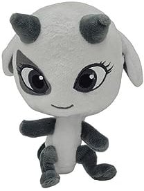 BANDAI - Miraculous - Weiches Stofftier 15cm - Ziggy - Offizielle Miraculous Lizenz - Plüsch Kwami Ziggy - P50705