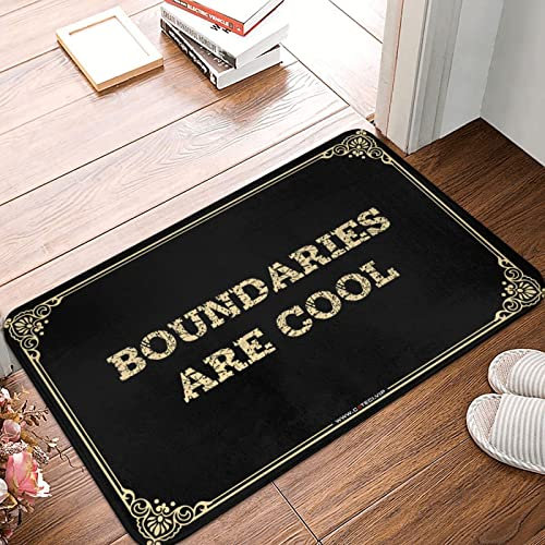 Large Welcome Mats for Front Door Boundaries are Cool Doormat Porch Decor Gaming Room Accessories (Color : Colour, Size : 50X80CM)