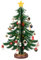 Mini albero di Natale da tavolo Ornamenti per albero di Natale in legno Decorazione da scrivania per tavolo Decorazioni da tavolo per albero di Natale Medio