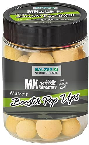 Balzer MK Booster Ball Pop Ups 15 + 20mm gemischt Leber/Muschel